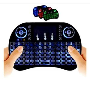 Mini Wireless Remote Keyboard Backlit Touch Mouse for PCSmart TVBOX Xbox 360 ps3